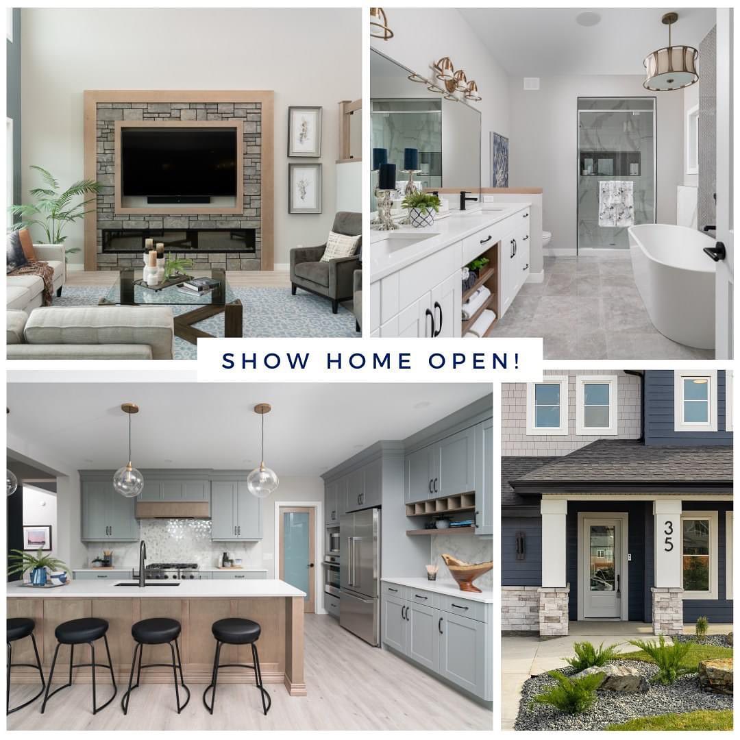 It's a beautiful long weekend to visit our stunning show home at 35 Windflower in Bridgwater. See and feel the grand luxurious features of this home in person - it's available for immediate possession!

We are open Saturday & Sunday from 1 to 5 - hint: make it a fun day by visiting one of Bridgwater's fountains and/or parks!