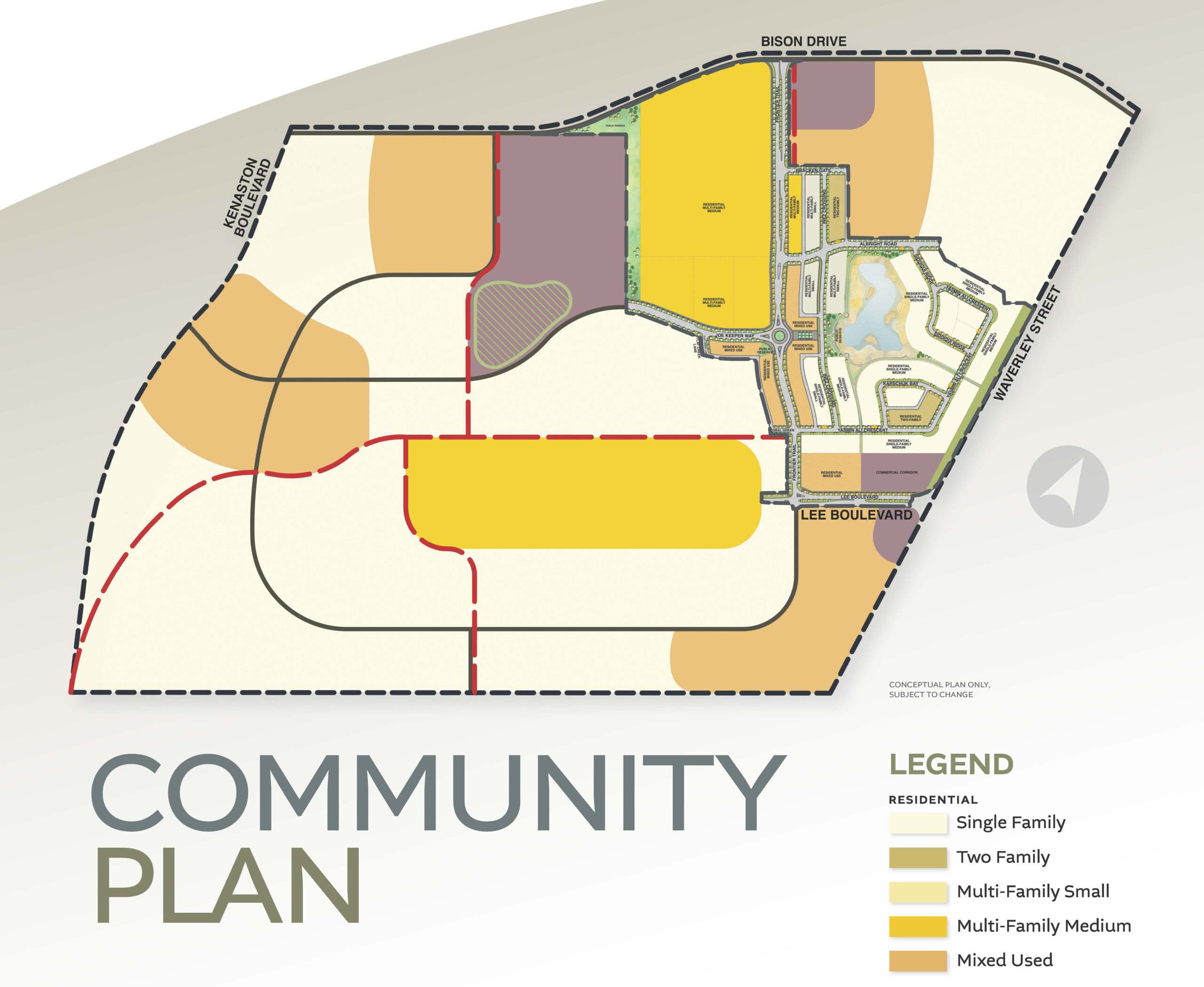 Bison Run Community Map